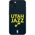 NBA Utah Jazz Standard - Black iPhone 14 Plus Skin